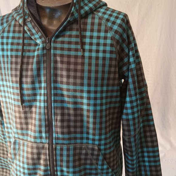 Burton Jacket Men's Small Dry-Ride Ski Snowboard Coat Plaid Insulated Outdoor - Picture 7 of 16